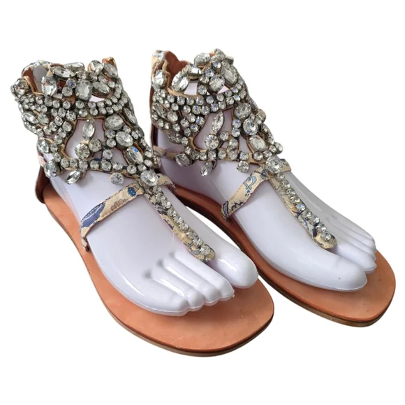 Prizzy by Jeffrey Campbell Gladiator Sandals – Size 6.5 – Great Condition - Picture 3 of 13